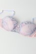 画像3: BLOOM push  | 3/4カップ・ワイヤーブラ・すっぴん美乳ブラ・ピンク×ブルー | Sawren サブレン【即日発送・サイズ交換OK・クーポン適用対象外】輸入下着・高級ランジェリー  (3)