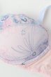 画像4: BLOOM push  | 3/4カップ・ワイヤーブラ・すっぴん美乳ブラ・ピンク×ブルー | Sawren サブレン【即日発送・サイズ交換OK・クーポン適用対象外】輸入下着・高級ランジェリー  (4)
