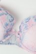画像5: BLOOM push  | 3/4カップ・ワイヤーブラ・すっぴん美乳ブラ・ピンク×ブルー | Sawren サブレン【即日発送・サイズ交換OK・クーポン適用対象外】輸入下着・高級ランジェリー  (5)