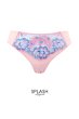 画像1: BLOOM brief  | ノーマルショーツ・ブリーフ・ピンク×ブルー | Sawren サブレン【即日発送・サイズ交換NG・メール便対象】輸入下着・高級ランジェリー  (1)