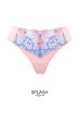 画像1: BLOOM thong  | タンガ・Ｔバック・ピンク×ブルー | Sawren サブレン【即日発送・サイズ交換NG・メール便対象】輸入下着・高級ランジェリー  (1)