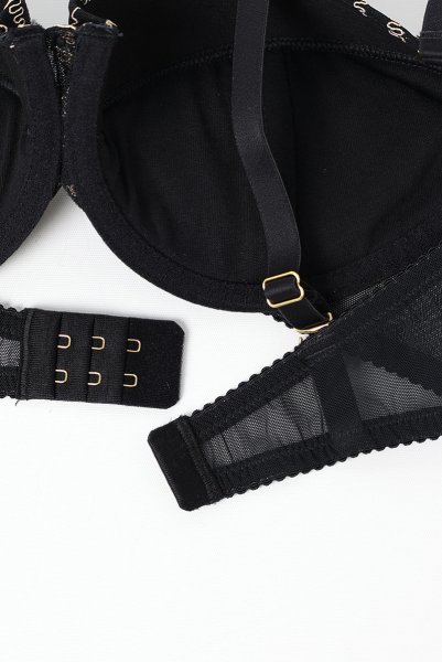 画像7: DIVINE push  | 3/4カップ・ワイヤーブラ・ブラック | Sawren サブレン (7)