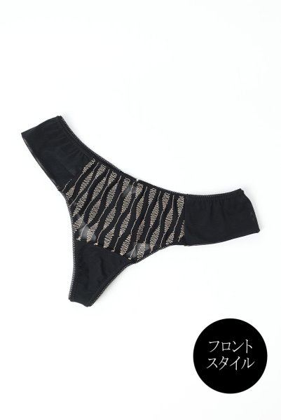 画像3: DIVINE thong  | タンガ・Ｔバック・ブラック | Sawren サブレン (3)