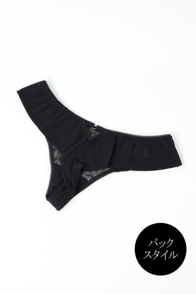 画像4: DIVINE thong  | タンガ・Ｔバック・ブラック | Sawren サブレン (4)