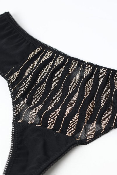 画像6: DIVINE thong  | タンガ・Ｔバック・ブラック | Sawren サブレン (6)