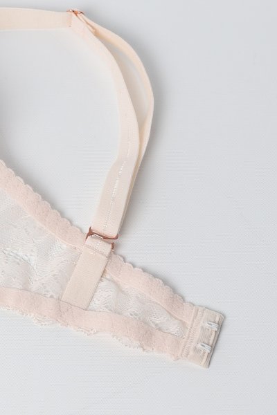 画像6: ROMANCE push  | 3/4カップ・ワイヤーブラ・ピンク | Sawren サブレン (6)