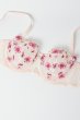 画像6: ROMANCE soft  | 一枚レース・パッドなし・ワイヤーブラ・3/4カップ・ピンク | Sawren サブレン【即日発送・サイズ交換OK】※メール便対象商品※輸入下着・高級ランジェリー  (6)