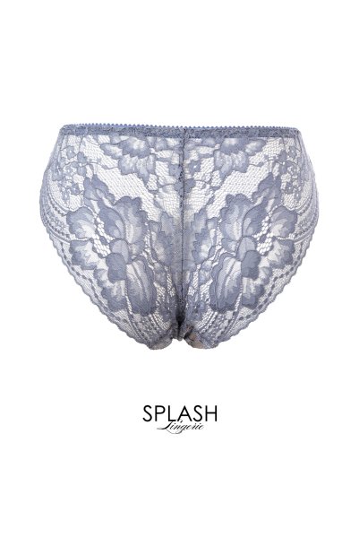 画像2: AUBE brief  | ノーマルショーツ・ブリーフ・ブルーグレー | Sawren サブレン【即日発送・サイズ交換NG・メール便対象】輸入下着・高級ランジェリー  (2)