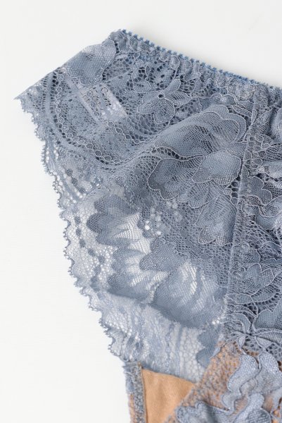 画像5: AUBE brief  | ノーマルショーツ・ブリーフ・ブルーグレー | Sawren サブレン【即日発送・サイズ交換NG・メール便対象】輸入下着・高級ランジェリー  (5)