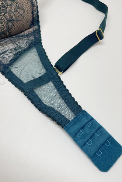 画像5: 【予約受付中】FOREST push  | 3/4カップ・ワイヤーブラ・グリーン | Sawren サブレン｜インポート・輸入下着・高級ランジェリー  (5)