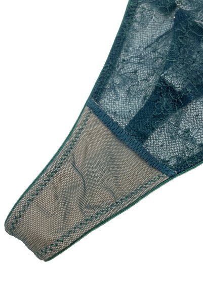 画像5: 【予約受付中】FOREST thong  | タンガ・Ｔバック・グリーン | Sawren サブレン｜輸入下着・高級ランジェリー  (5)