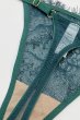 画像7: 【予約受付中】FOREST thong  | タンガ・Ｔバック・グリーン | Sawren サブレン｜輸入下着・高級ランジェリー  (7)