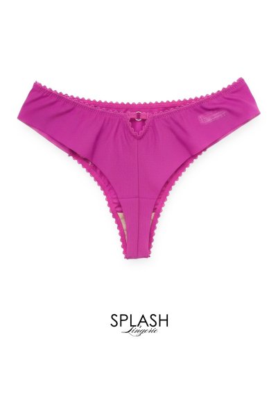 画像2: 【予約受付中】AUDACE thong  | タンガ・Ｔバック・マゼンタ | Sawren サブレン｜輸入下着・高級ランジェリー  (2)