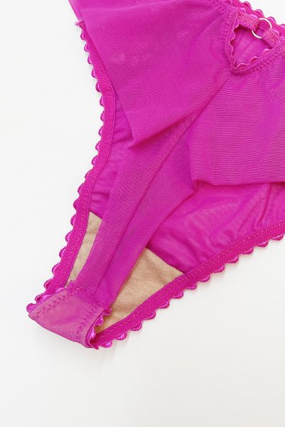 画像7: 【予約受付中】AUDACE thong  | タンガ・Ｔバック・マゼンタ | Sawren サブレン｜輸入下着・高級ランジェリー  (7)