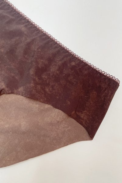 画像5: 【予約受付中】VELOUTE brief  | ノーマルショーツ・ブリーフ・ブラウン | Sawren サブレン｜輸入下着・高級ランジェリー  (5)