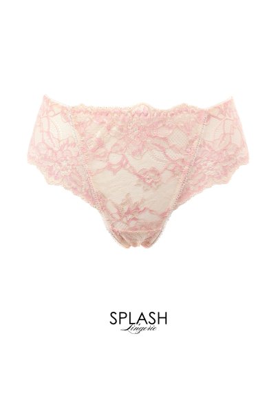 画像1: BLUSH thong  | タンガ・Ｔバック・ピンク×クリーム | Sawren サブレン【即日発送・サイズ交換NG・メール便対象】輸入下着・高級ランジェリー  (1)