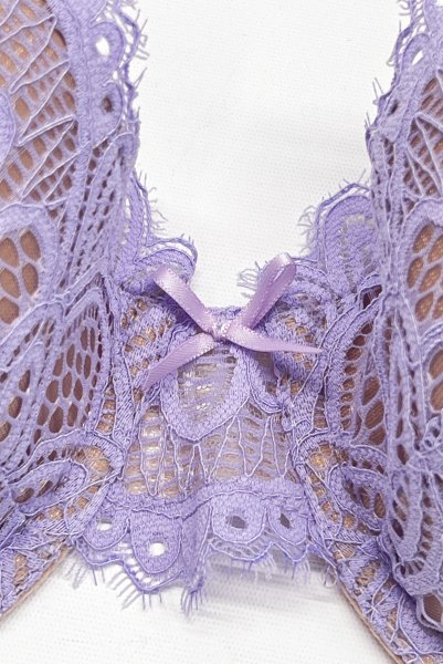 画像3: PROVENCE push  | 3/4カップ・ワイヤーブラ・パープル | Sawren サブレン【即日発送】インポート・輸入下着・高級ランジェリー  (3)