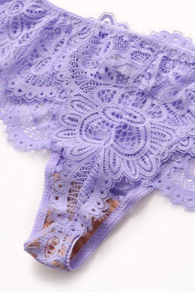 画像6: PROVENCE thong  | タンガ・Ｔバック・パープル | Sawren サブレン【即日発送・サイズ交換NG・メール便対象】輸入下着・高級ランジェリー  (6)