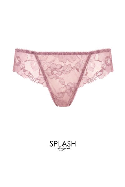 画像1: PEONY brief  | ノーマルショーツ・ピンク | Sawren サブレン【即日発送・サイズ交換NG・メール便対象】輸入下着・高級ランジェリー  (1)
