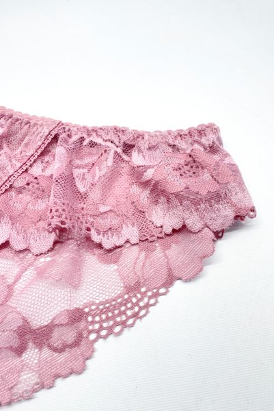 画像5: PEONY brief  | ノーマルショーツ・ピンク | Sawren サブレン【即日発送・サイズ交換NG・メール便対象】輸入下着・高級ランジェリー  (5)