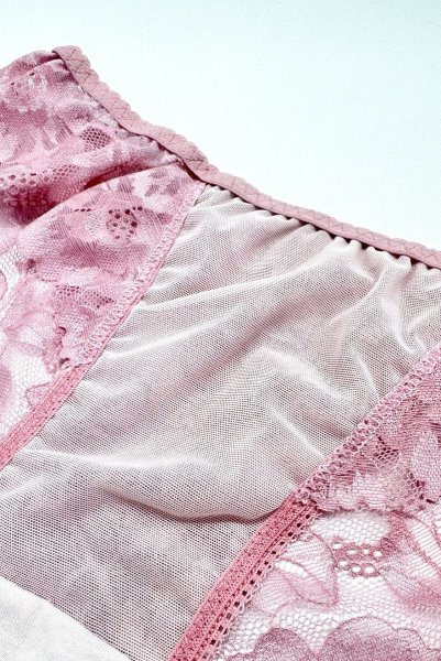 画像8: PEONY brief  | ノーマルショーツ・ピンク | Sawren サブレン【即日発送・サイズ交換NG・メール便対象】輸入下着・高級ランジェリー  (8)