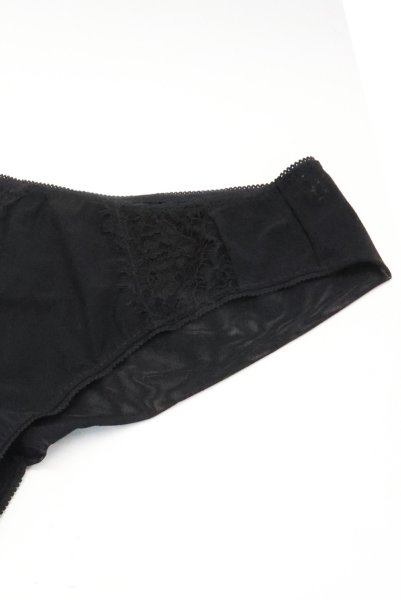画像5: 【予約】VEIL brief  | ノーマルショーツ・ブラック | Sawren サブレン【即日発送・サイズ交換NG・メール便対象】輸入下着・高級ランジェリー  (5)