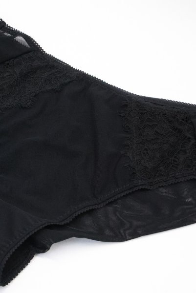 画像6: 【予約】VEIL brief  | ノーマルショーツ・ブラック | Sawren サブレン【即日発送・サイズ交換NG・メール便対象】輸入下着・高級ランジェリー  (6)