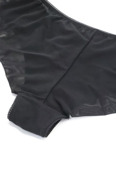 画像7: 【予約】VEIL brief  | ノーマルショーツ・ブラック | Sawren サブレン【即日発送・サイズ交換NG・メール便対象】輸入下着・高級ランジェリー  (7)