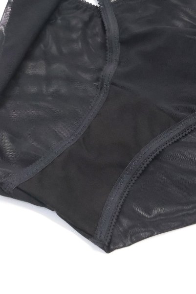 画像8: 【予約】VEIL brief  | ノーマルショーツ・ブラック | Sawren サブレン【即日発送・サイズ交換NG・メール便対象】輸入下着・高級ランジェリー  (8)