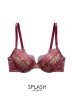 画像1: 【予約】RUBY push  | 3/4カップ・ワイヤーブラ・ワインレッド | Sawren サブレンインポート・輸入下着・高級ランジェリー  (1)