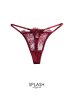 画像1: 【予約】RUBY-G-string  | Gストリングショーツ・Ｔバック・ワインレッド | Sawren サブレン輸入下着・高級ランジェリー  (1)