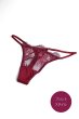 画像3: 【予約】RUBY-G-string  | Gストリングショーツ・Ｔバック・ワインレッド | Sawren サブレン輸入下着・高級ランジェリー  (3)