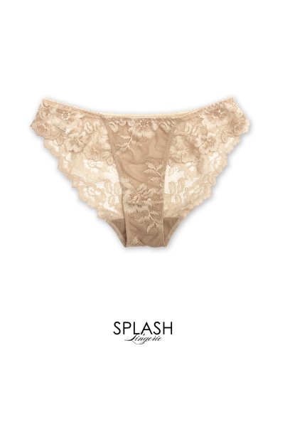 画像1: 【予約】NUDE brief  | ノーマルショーツ・ライトベージュ | Sawren サブレン【即日発送・サイズ交換NG・メール便対象】輸入下着・高級ランジェリー  (1)