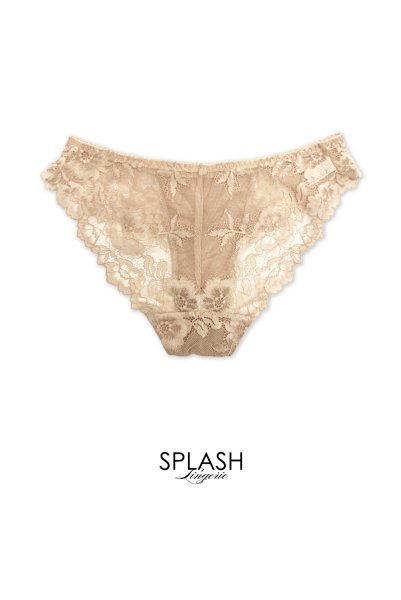 画像2: 【予約】NUDE brief  | ノーマルショーツ・ライトベージュ | Sawren サブレン【即日発送・サイズ交換NG・メール便対象】輸入下着・高級ランジェリー  (2)