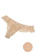 画像3: 【予約】NUDE thong  | タンガ・Ｔバック・ライトベージュ | Sawren サブレン【即日発送・サイズ交換NG・メール便対象】輸入下着・高級ランジェリー  (3)