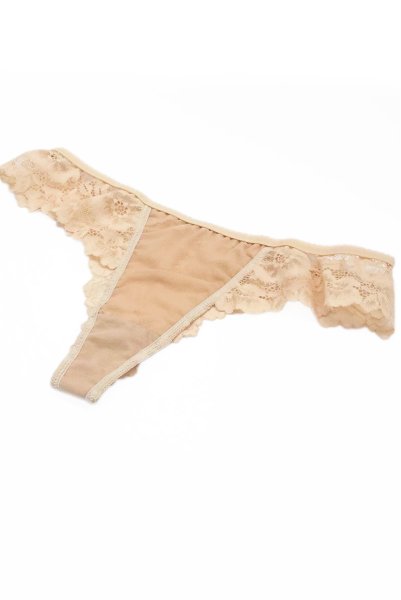 画像7: 【予約】NUDE thong  | タンガ・Ｔバック・ライトベージュ | Sawren サブレン【即日発送・サイズ交換NG・メール便対象】輸入下着・高級ランジェリー  (7)