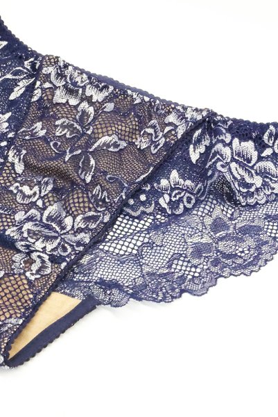 画像6: 【予約】OPERA-navy brief  | ノーマルショーツ・ネイビー | Sawren サブレン【即日発送・サイズ交換NG・メール便対象】輸入下着・高級ランジェリー  (6)