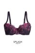 画像1: 【予約】ALLURE push  | 3/4カップ・ワイヤーブラ・バイオレット | Sawren サブレンインポート・輸入下着・高級ランジェリー  (1)