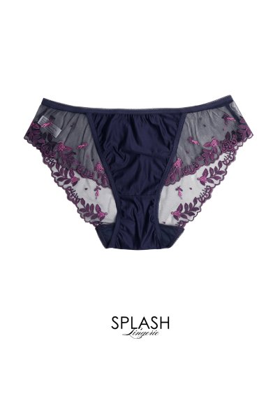 画像1: 【予約】ALLURE brief  | ノーマルショーツ・バイオレット | Sawren サブレン輸入下着・高級ランジェリー  (1)