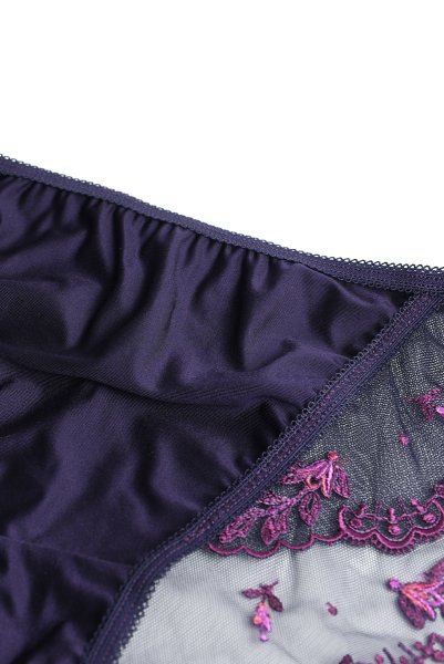 画像6: 【予約】ALLURE brief  | ノーマルショーツ・バイオレット | Sawren サブレン輸入下着・高級ランジェリー  (6)