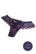 画像4: 【予約】ALLURE thong  | タンガ・Ｔバック・バイオレット | Sawren サブレン輸入下着・高級ランジェリー  (4)
