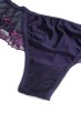 画像6: 【予約】ALLURE thong  | タンガ・Ｔバック・バイオレット | Sawren サブレン輸入下着・高級ランジェリー  (6)