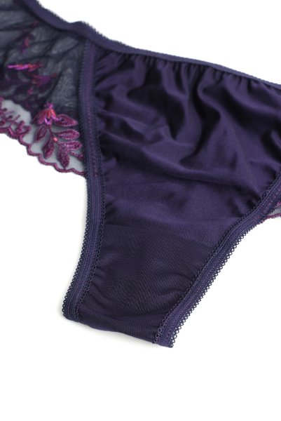 画像6: 【予約】ALLURE thong  | タンガ・Ｔバック・バイオレット | Sawren サブレン輸入下着・高級ランジェリー  (6)