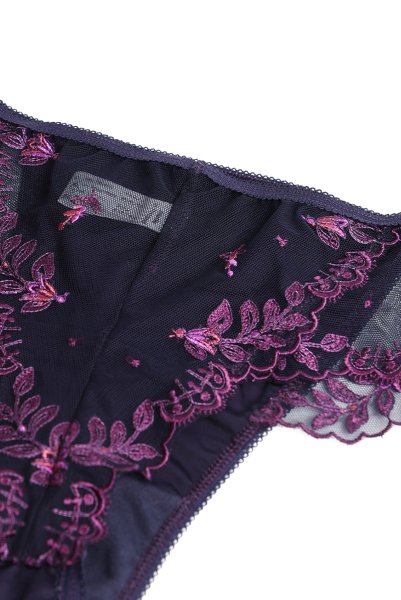 画像7: 【予約】ALLURE thong  | タンガ・Ｔバック・バイオレット | Sawren サブレン輸入下着・高級ランジェリー  (7)