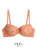画像1: 【予約】FELINE push  | 3/4カップ・ワイヤーブラ・テラコッタ | Sawren サブレンインポート・輸入下着・高級ランジェリー  (1)