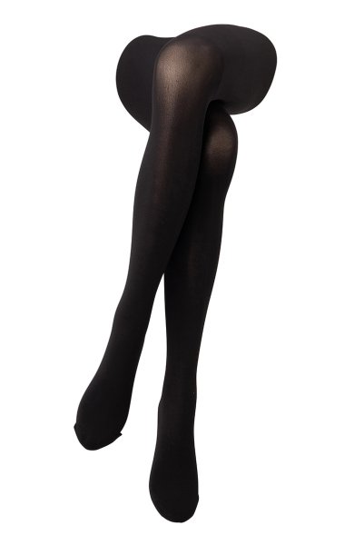 画像8: CONTROL TOP 60  | 着圧タイツ 60デニール・無地・ヒップアップ・ブラック | Veneziana ベネチアナ (8)