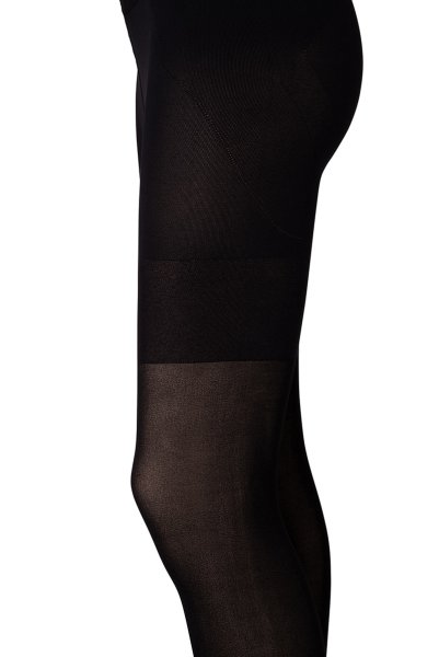 画像9: CONTROL TOP 60  | 着圧タイツ 60デニール・無地・ヒップアップ・ブラック | Veneziana ベネチアナ (9)