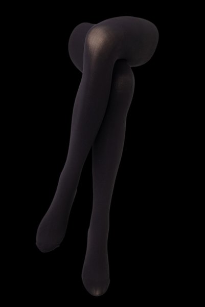 画像5: RELAX MICRO 100 nero  | 着圧タイツ 100デニール・無地・むくみ防止・ブラック | Veneziana ベネチアナ (5)