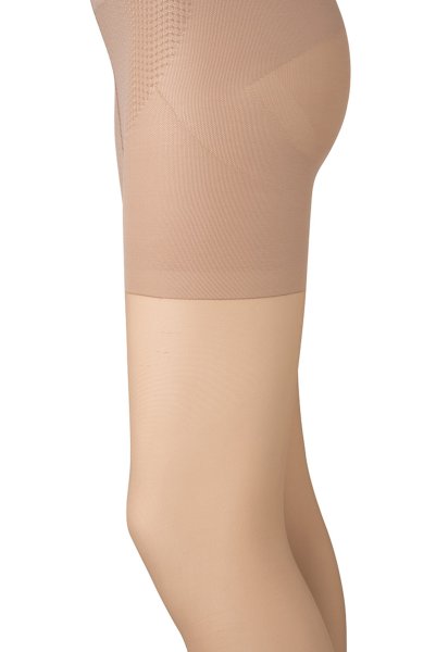画像10: TOTAL SLIM 30 cognac  | 着圧ストッキング 30デニール・無地・スリム・ベージュ | Veneziana ベネチアナ (10)