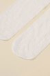 画像10: ショートストッキング（ドット柄・リボン・ホワイト）※2足までメール便対象  [ALICE-Socks-bianco] (10)